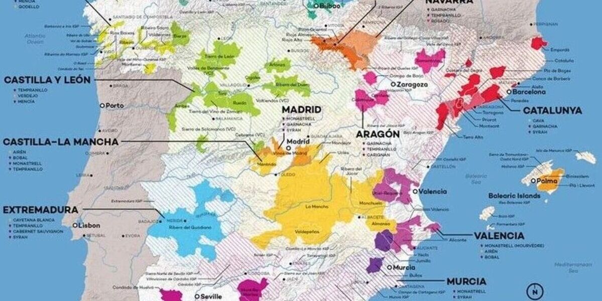 Promenade en Espagne et Tapas, 5 Vins DOP & 1 Corpinat DOP
