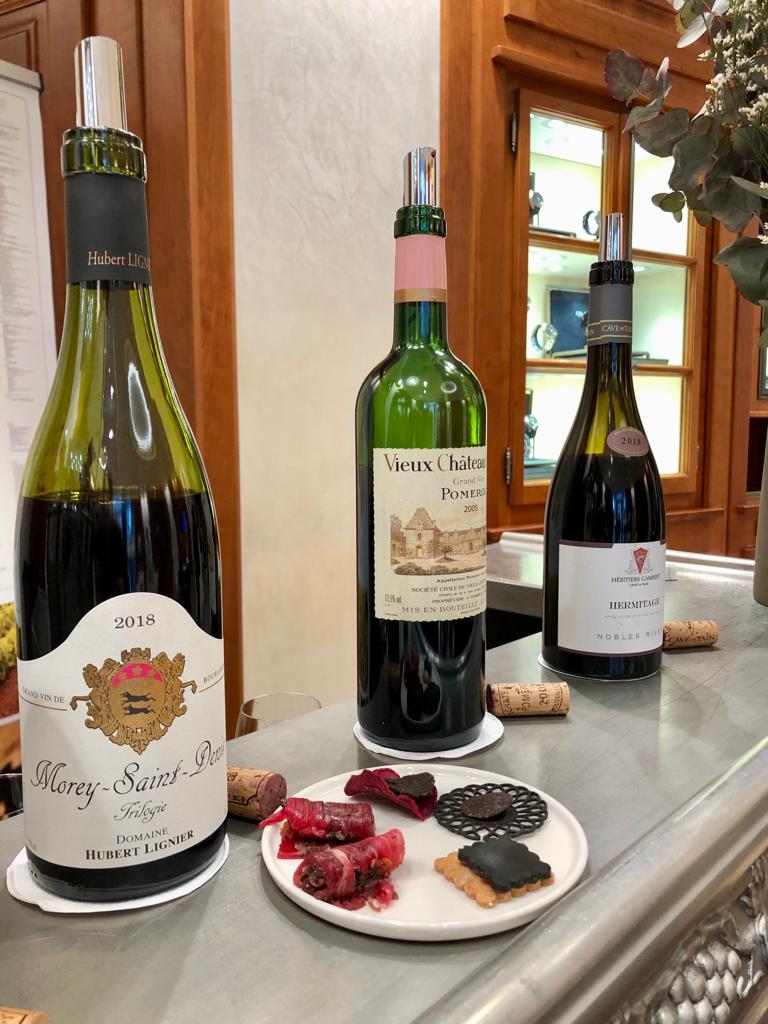 Animation Champagne, Vin & Truffe chez BlancPain, place vendôme